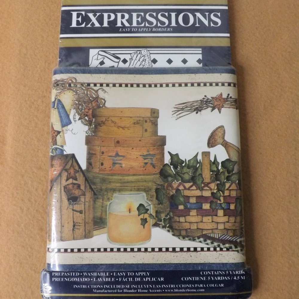 Expressions Country Wallpaper Border- 5 Yards